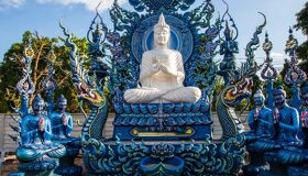 Capture the dazzling beauty of Chiang Rai’s temples in dry season